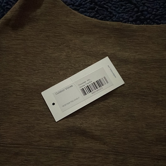 Outdoor Voices new with tags chocolate double time bra size xxl - Picture 2 of 7